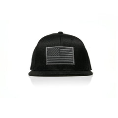 USA Black Flag Patch Flexfit Snapback 110