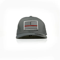 Thin Red Line Patch Flexfit Delta