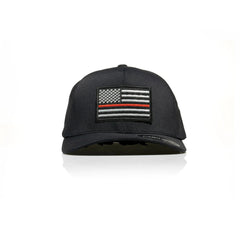 Thin Red Line Patch Flexfit Delta