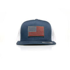 USA Flag Patch Trucker