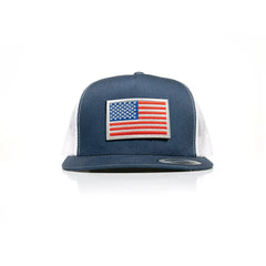 USA Flag Patch Trucker
