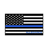 Blue Line Sticker