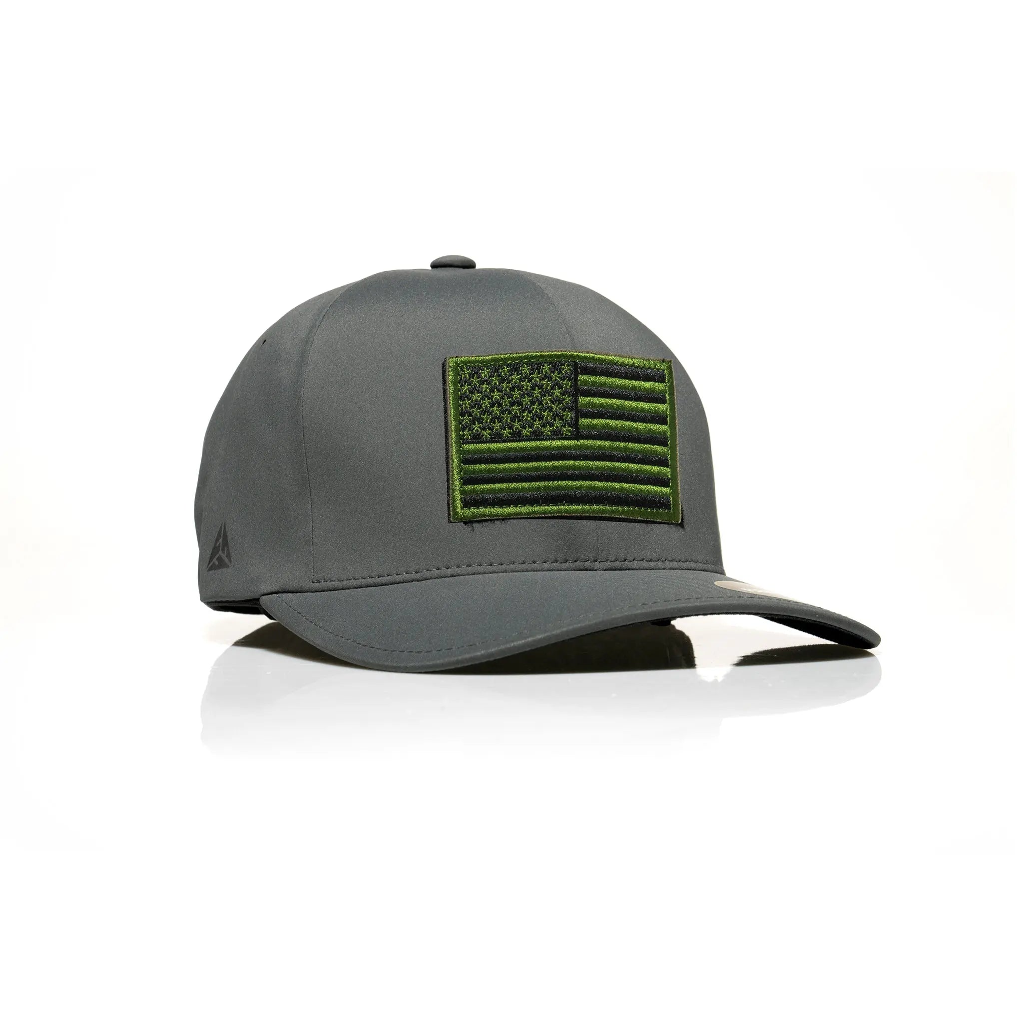 USA Green Flag Patch Flexfit Delta