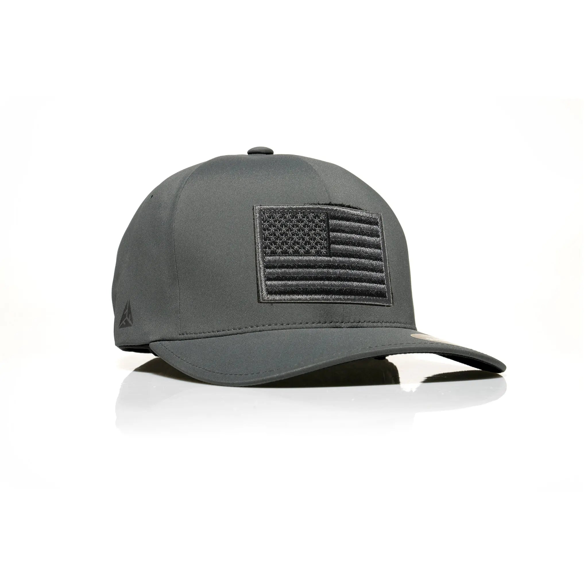 USA Black Flag Patch Flexfit Delta