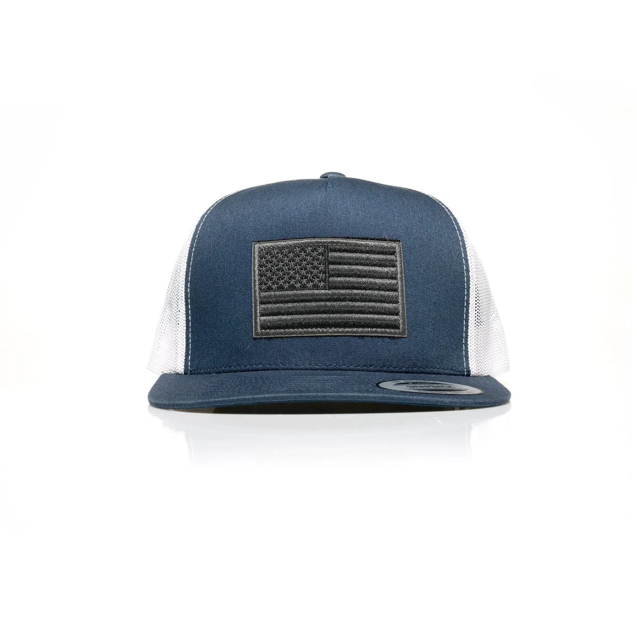 USA Black Flag Patch Trucker