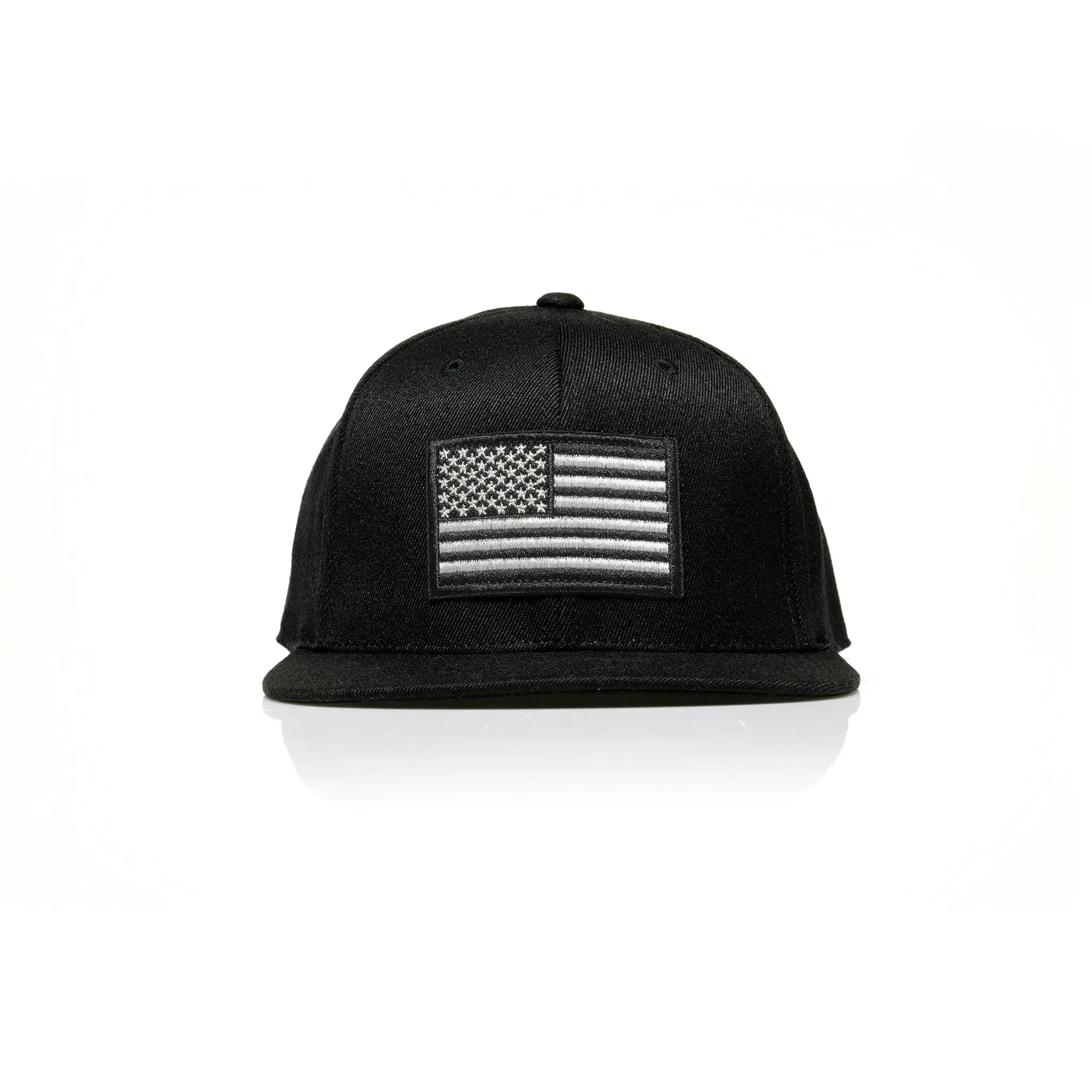 USA Black Flag Patch Flexfit Snapback 110