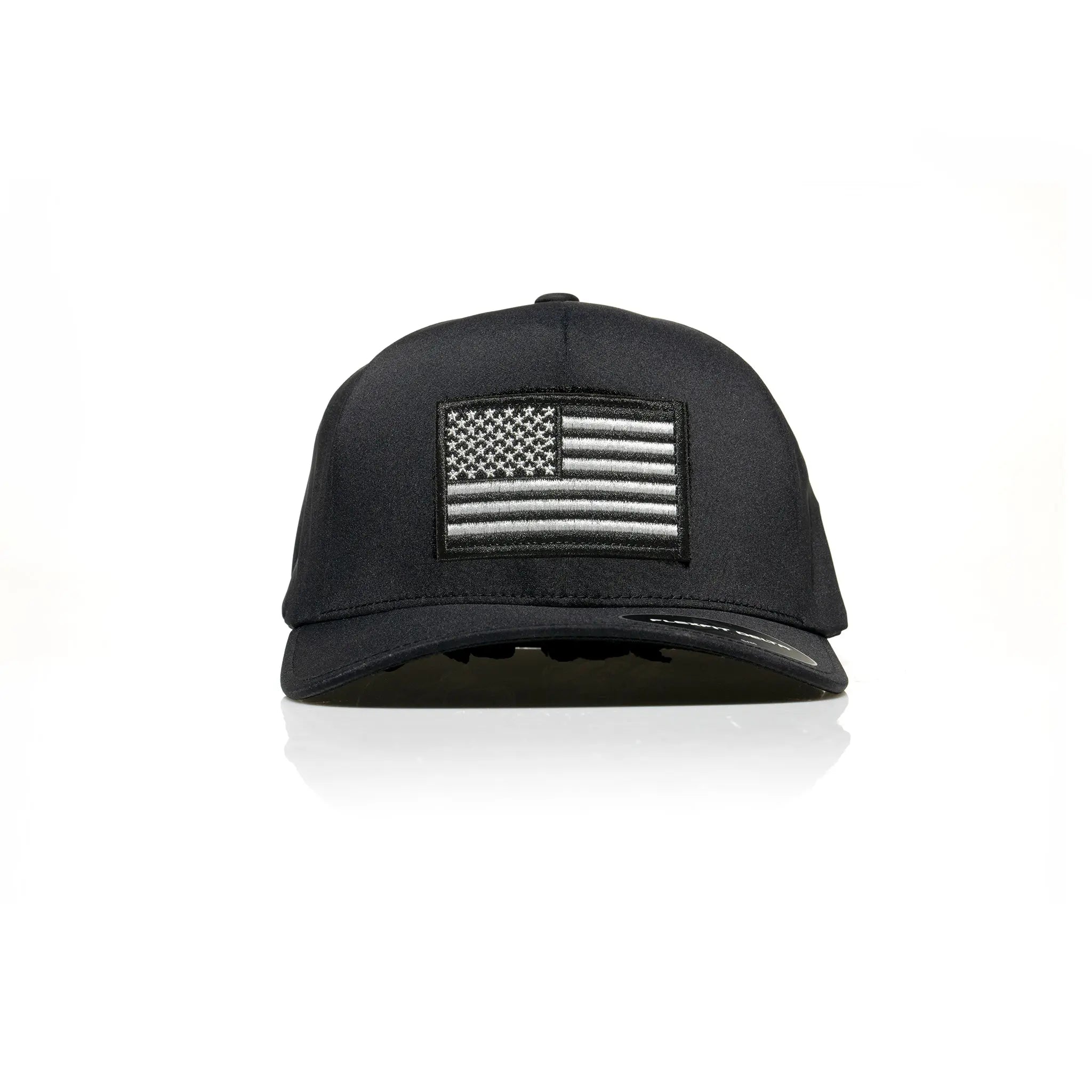 USA Black Flag Patch Flexfit Delta