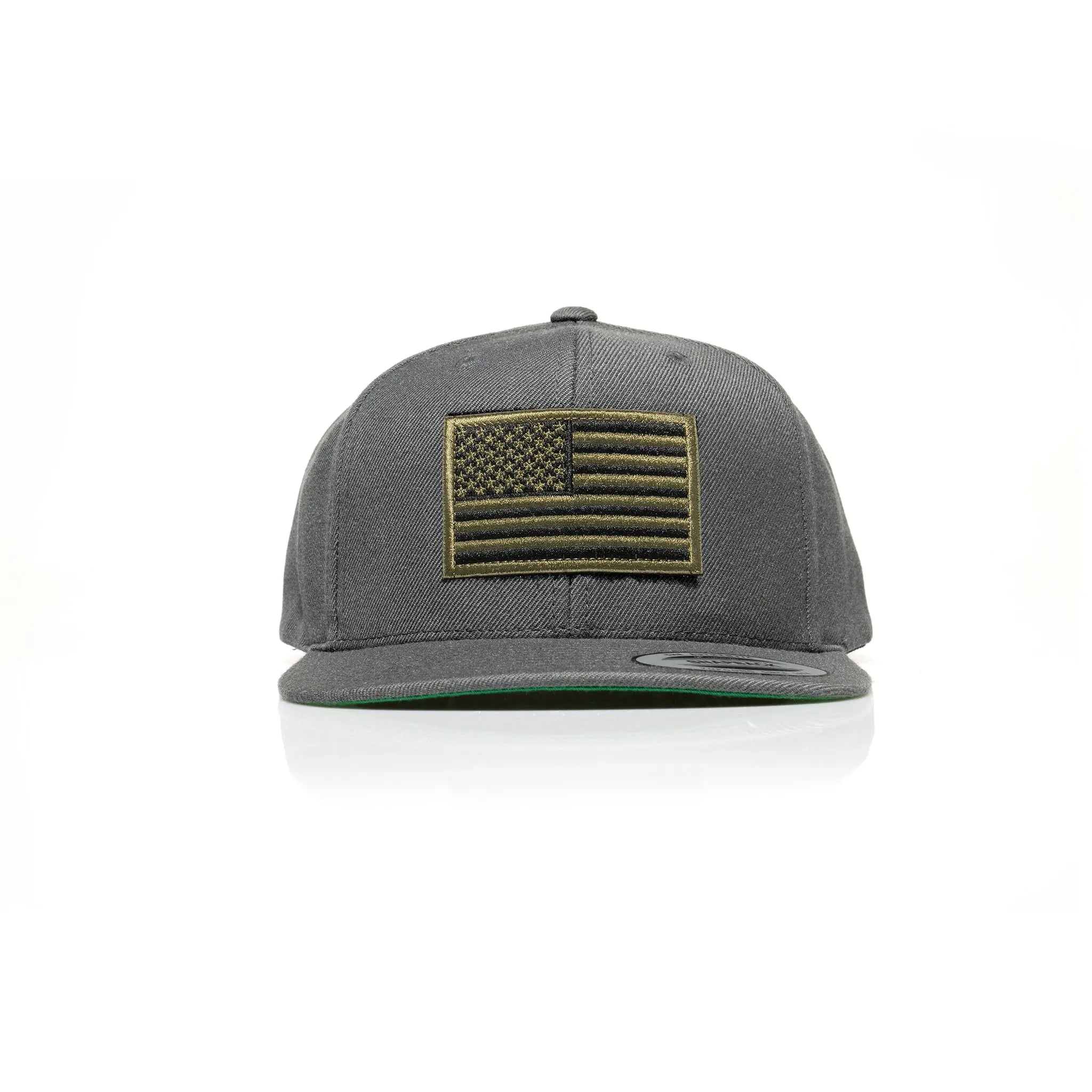 USA Green Flag Patch Snapback