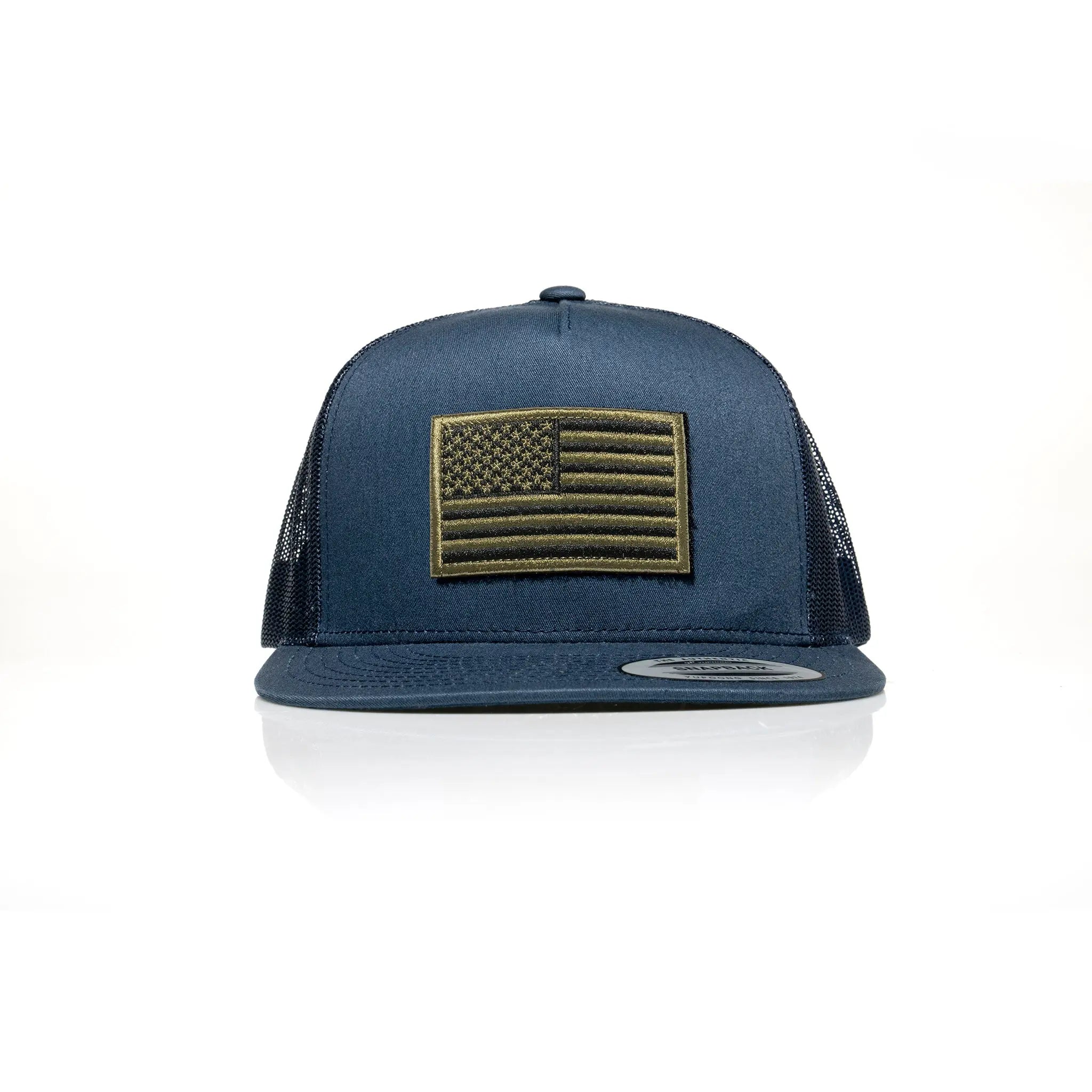 USA Green Flag Patch Trucker