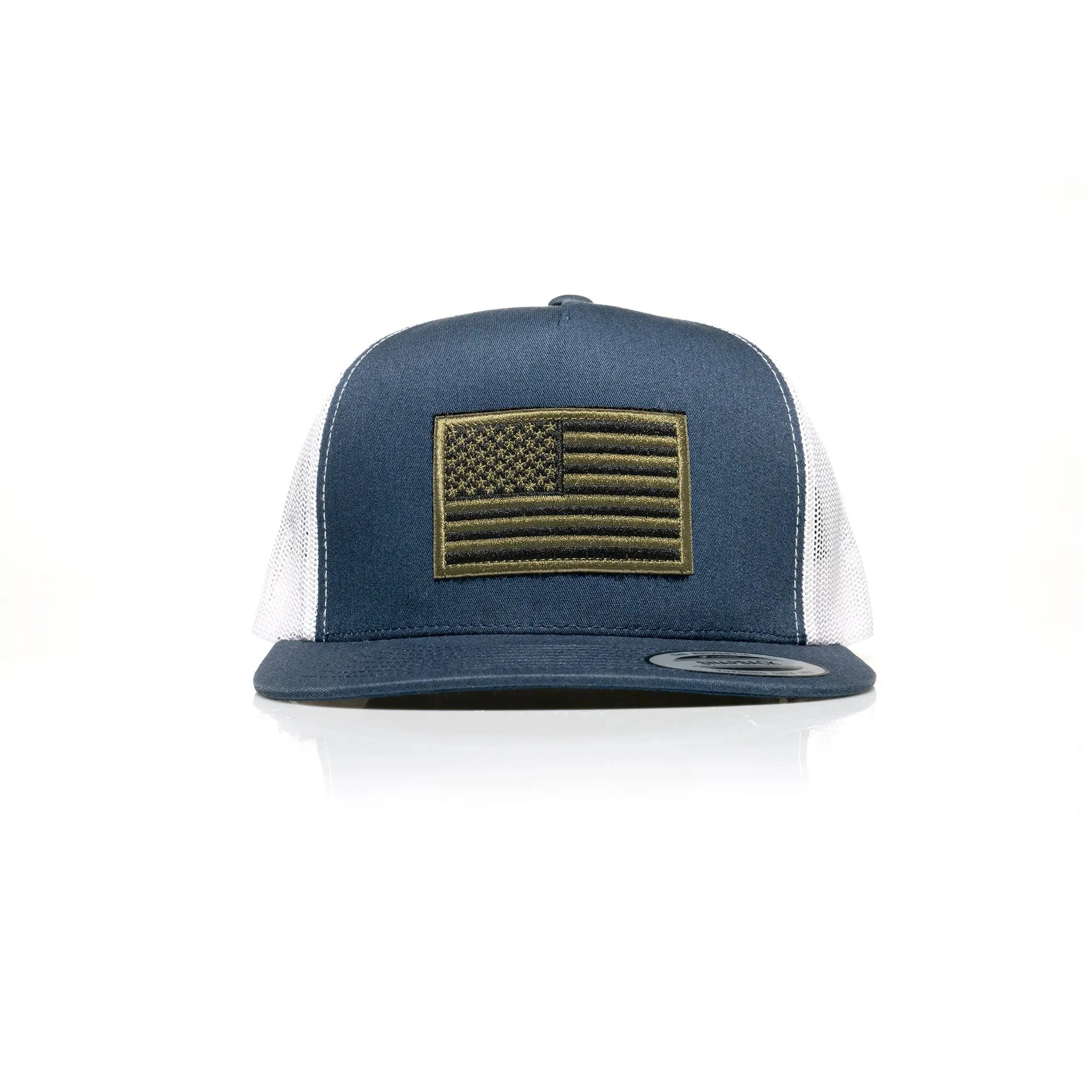 USA Green Flag Patch Trucker