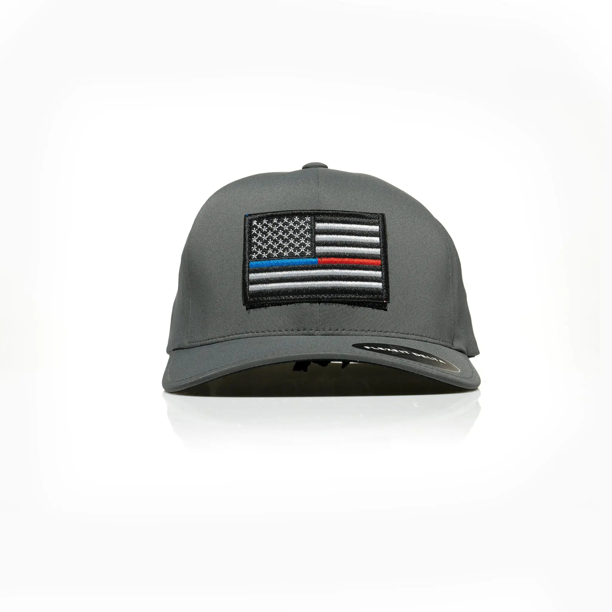Thin Blue/Red Line Patch Flexfit Delta