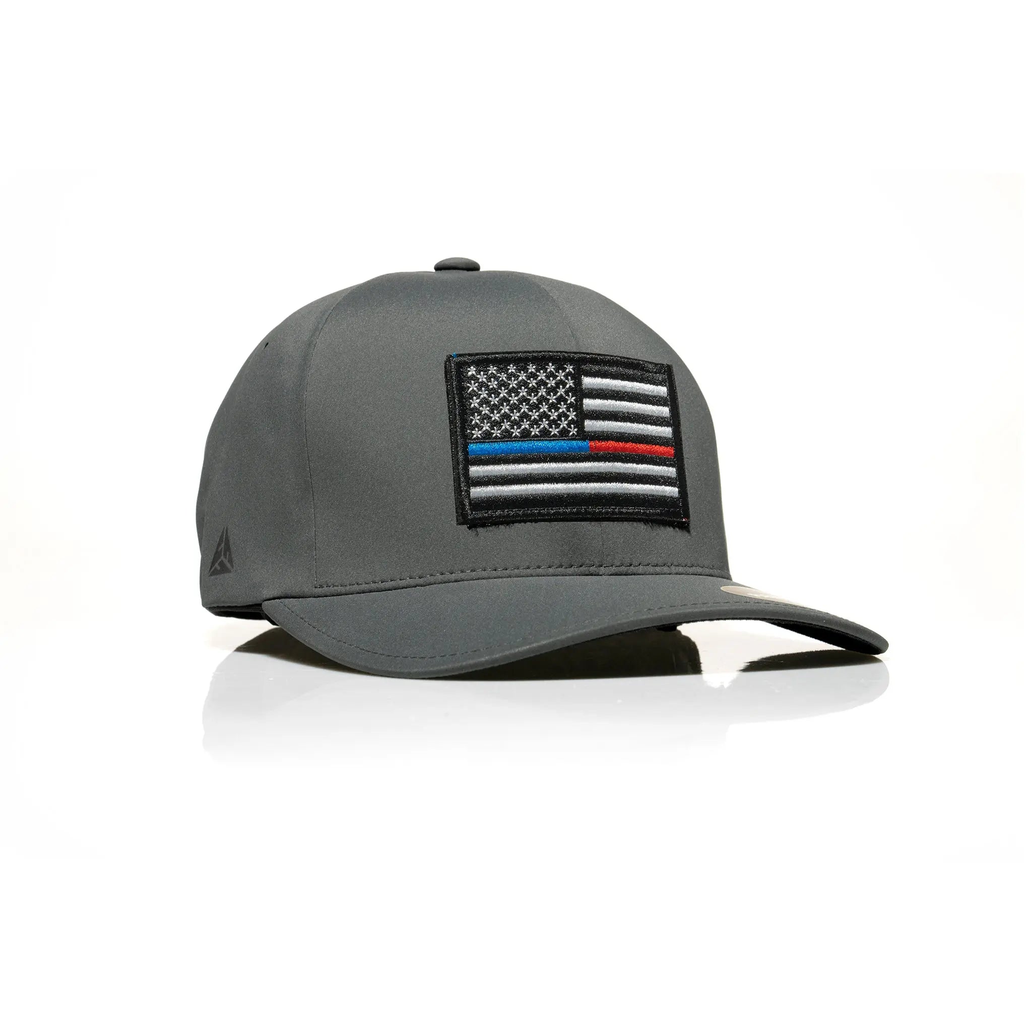 Thin Blue/Red Line Patch Flexfit Delta