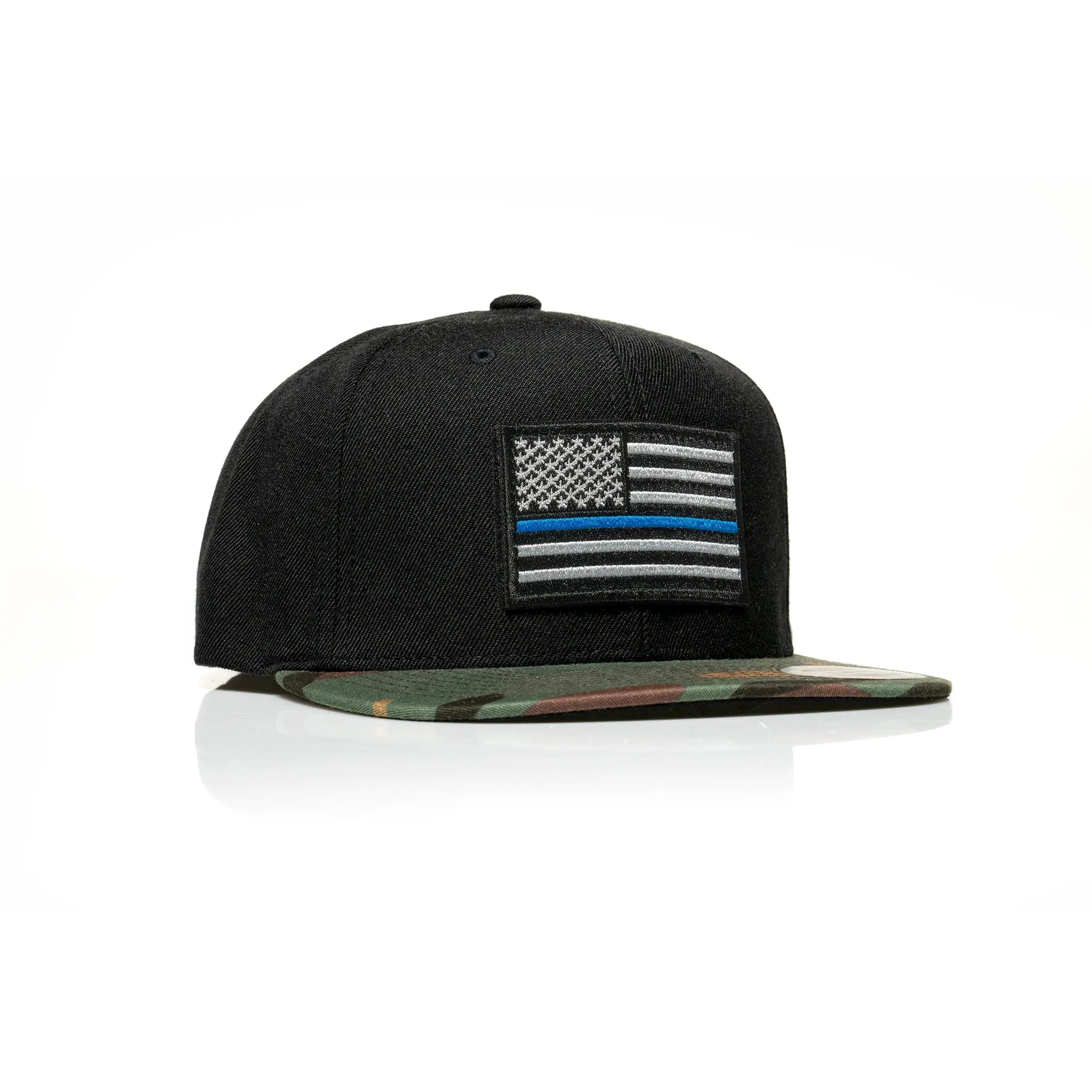 Thin Blue Line Patch Snapback