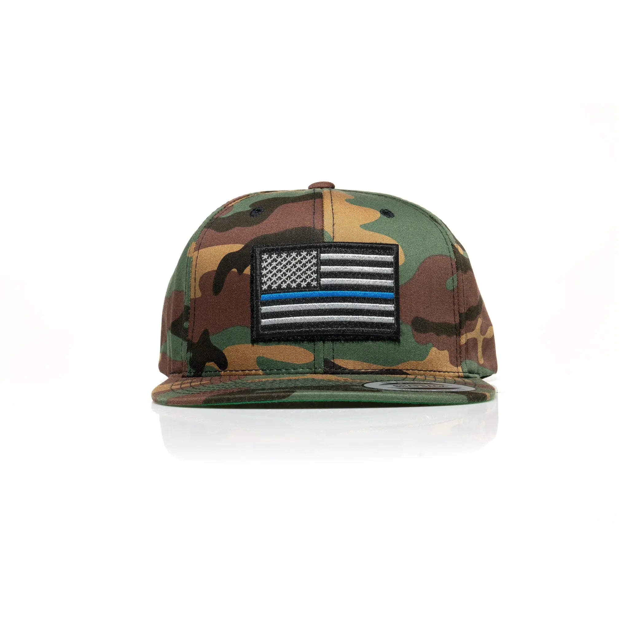 Thin Blue Line Patch Snapback