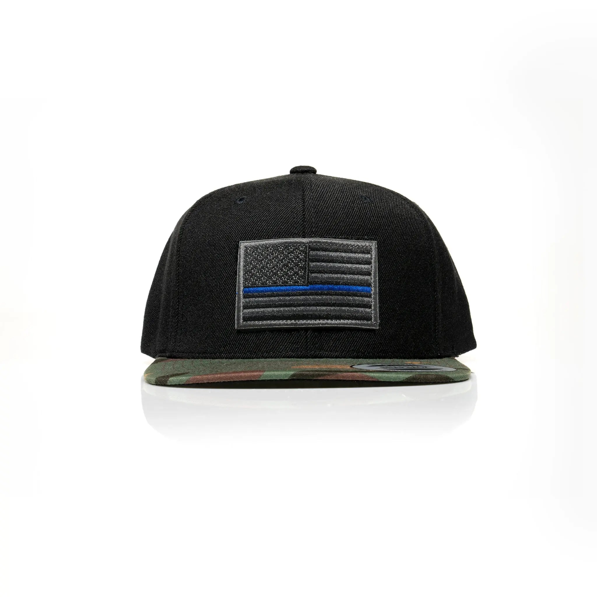Thin Blue Line Patch Snapback