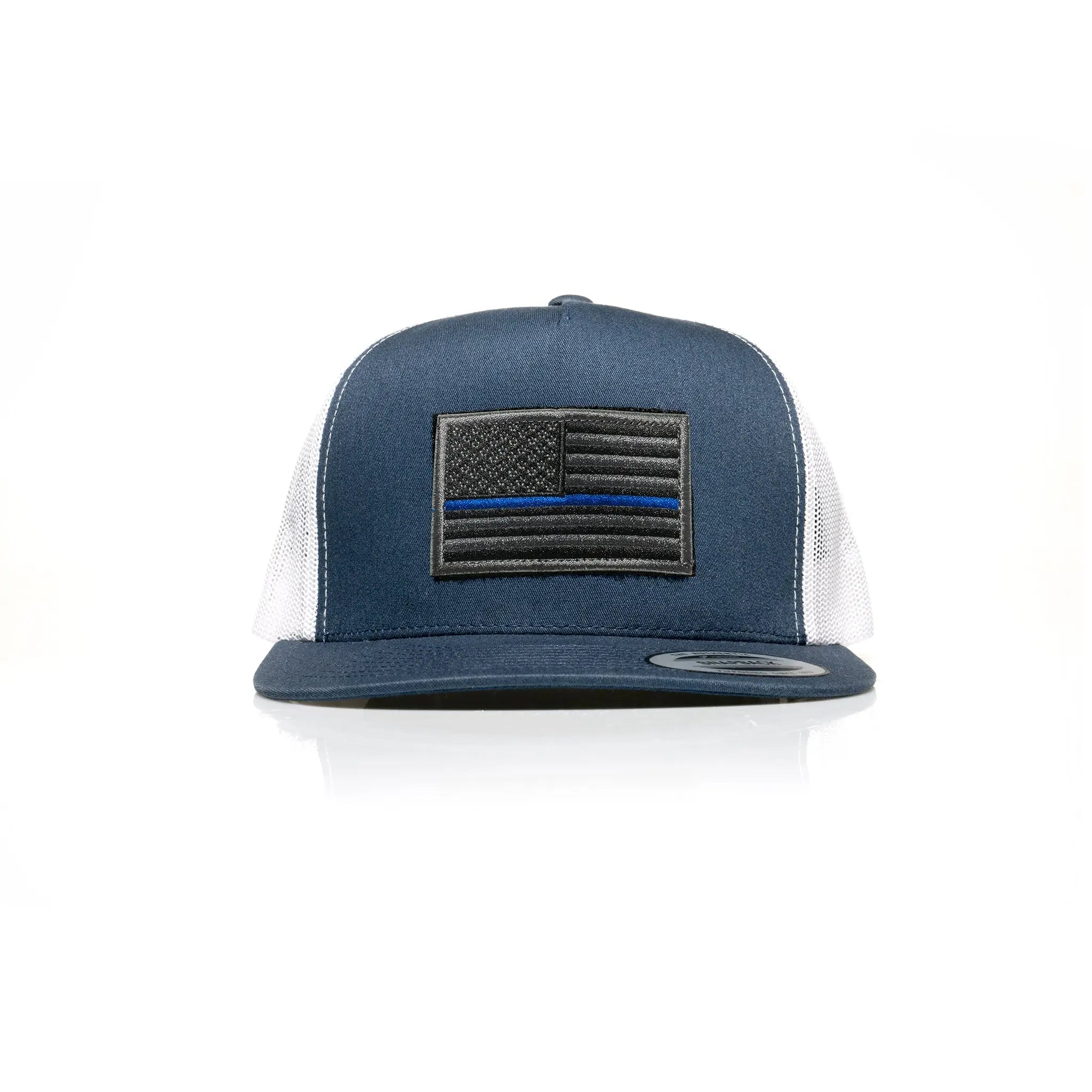 Thin Blue Line Patch Trucker