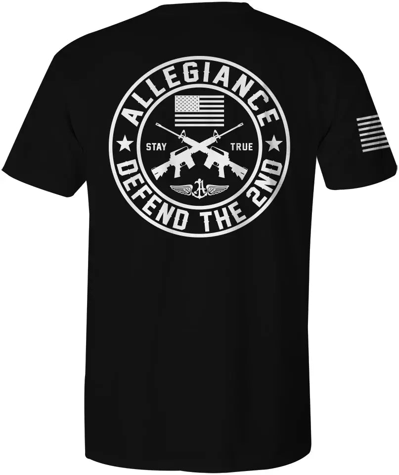 Defend The 2nd  Back Hit Tee