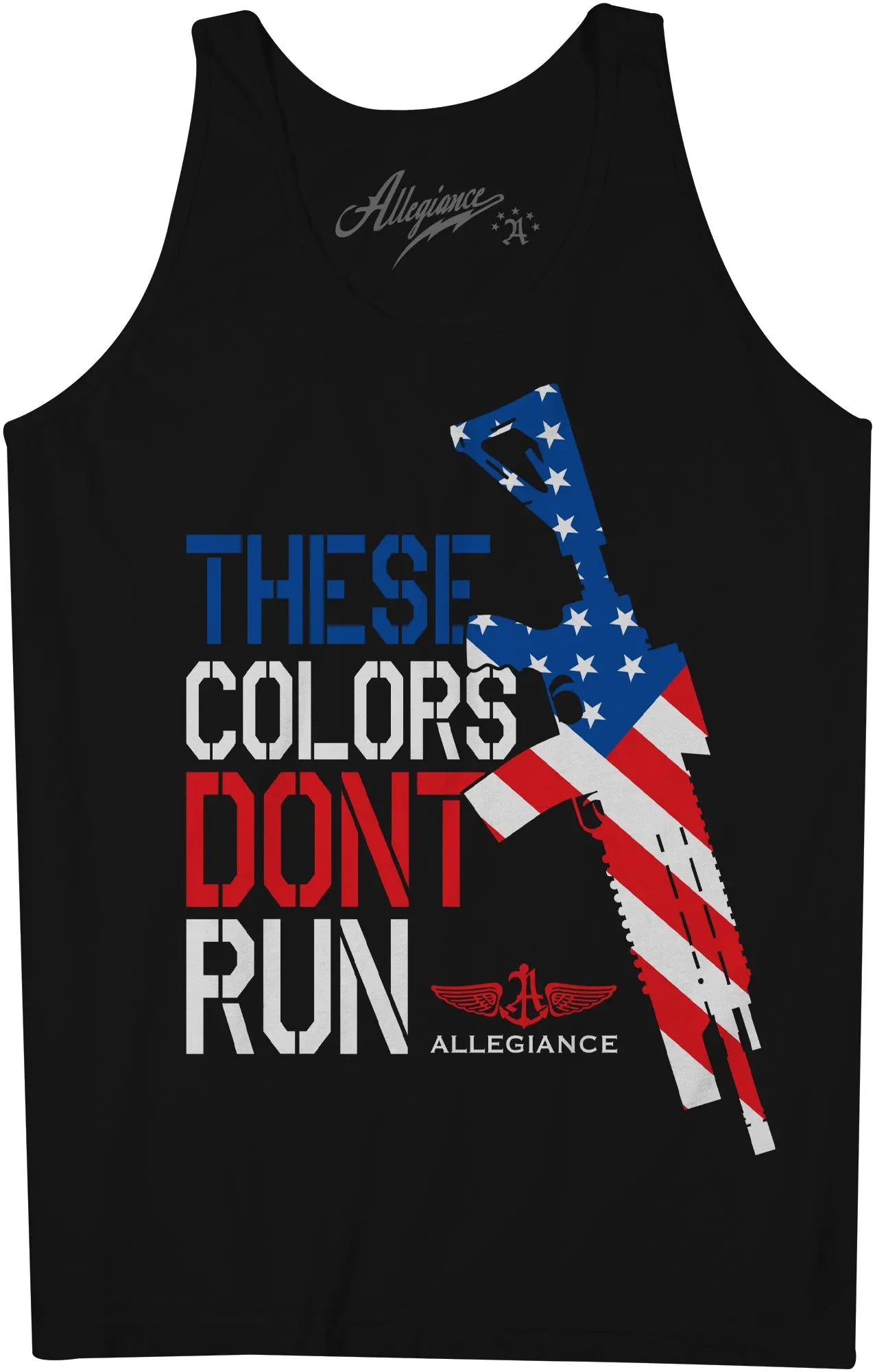 Don't Run Tank Top