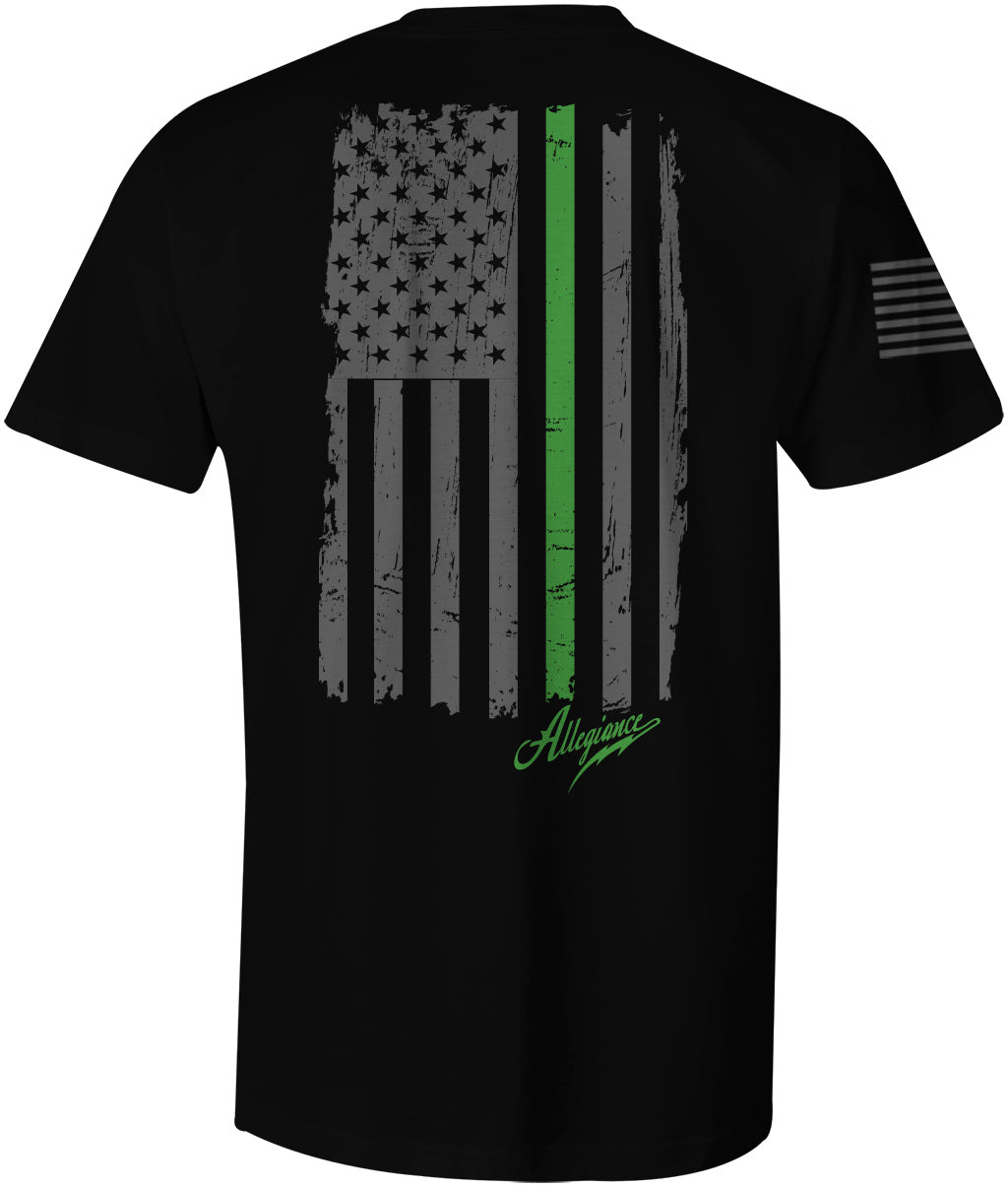 Back the Green Back Hit Tee