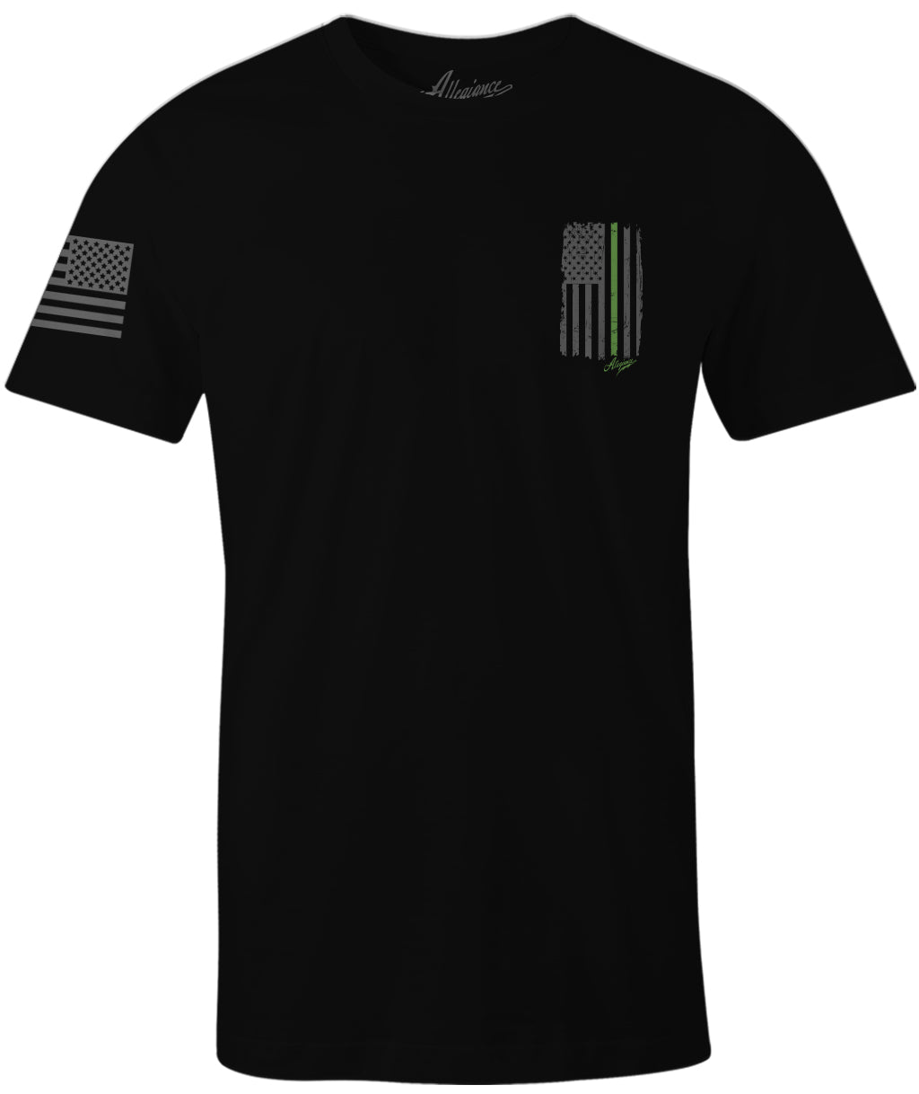 Back the Green Back Hit Tee