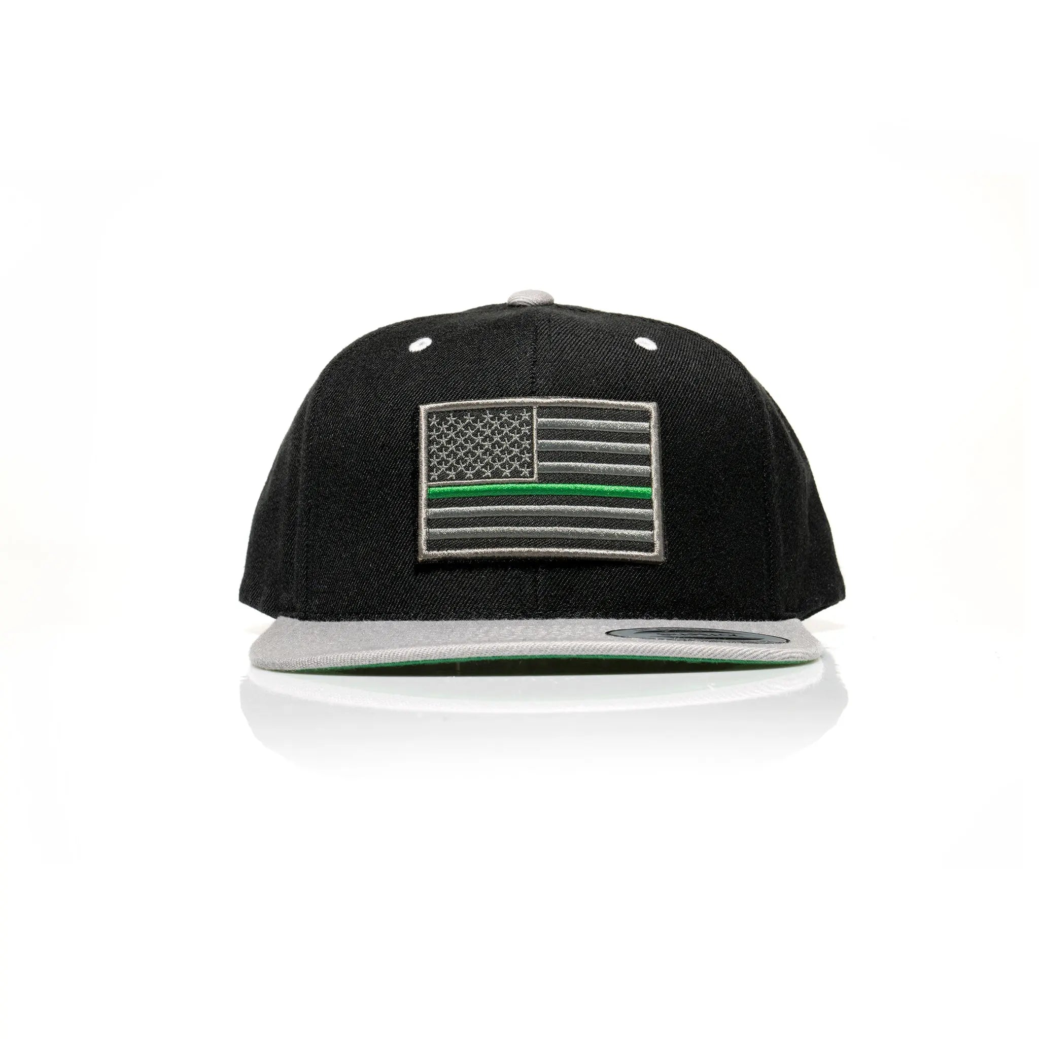 Thin Green Line Patch Snapback