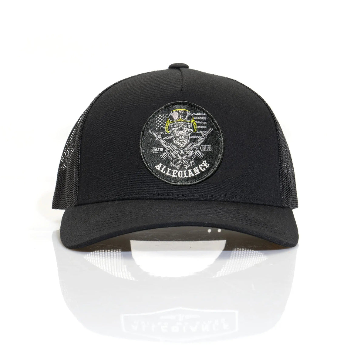 Last Out Curved Trucker