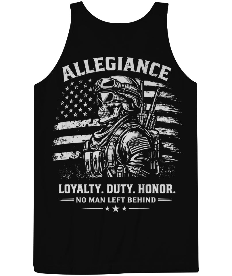 No Man Left Tank Top