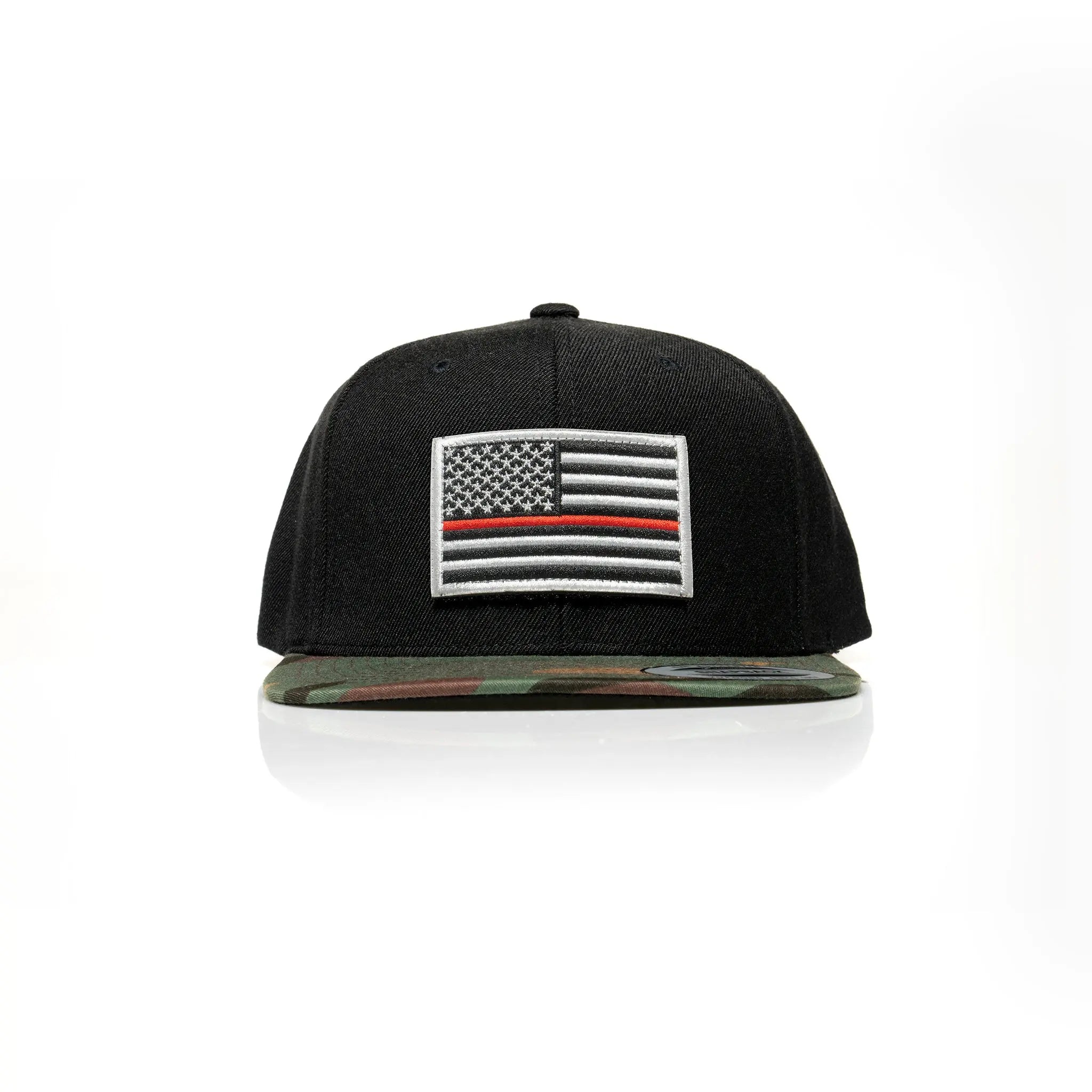 Thin Red Line Patch Snapback