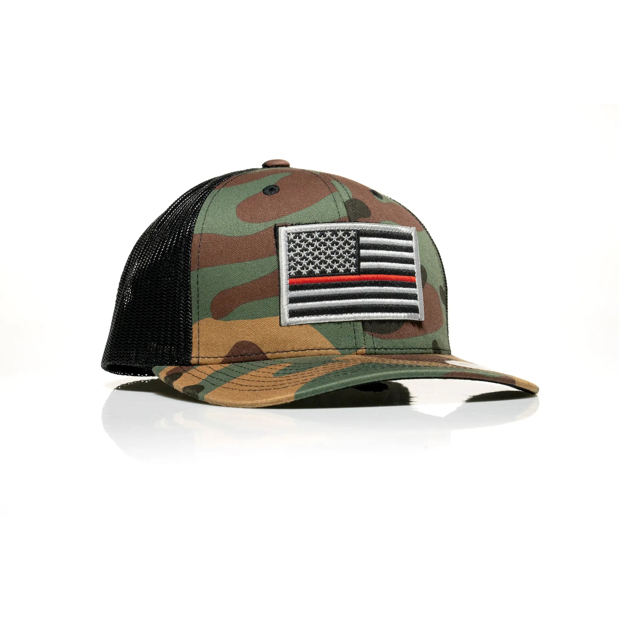 Thin Red Line Patch Trucker