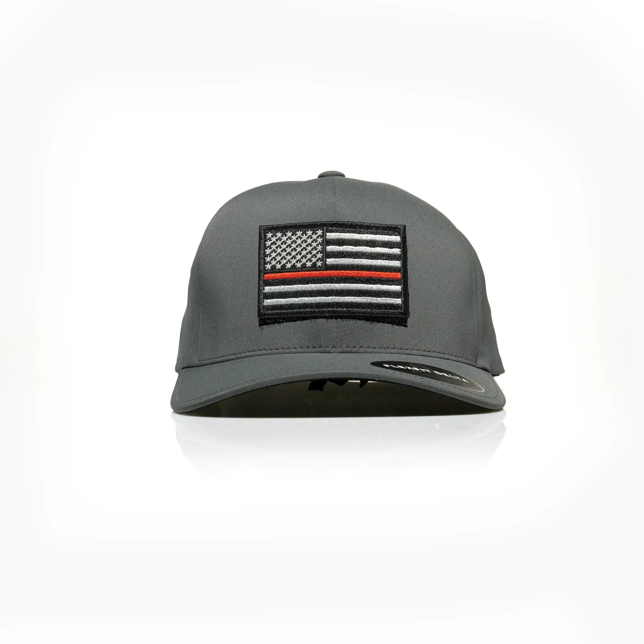 Thin Red Line Patch Flexfit Delta