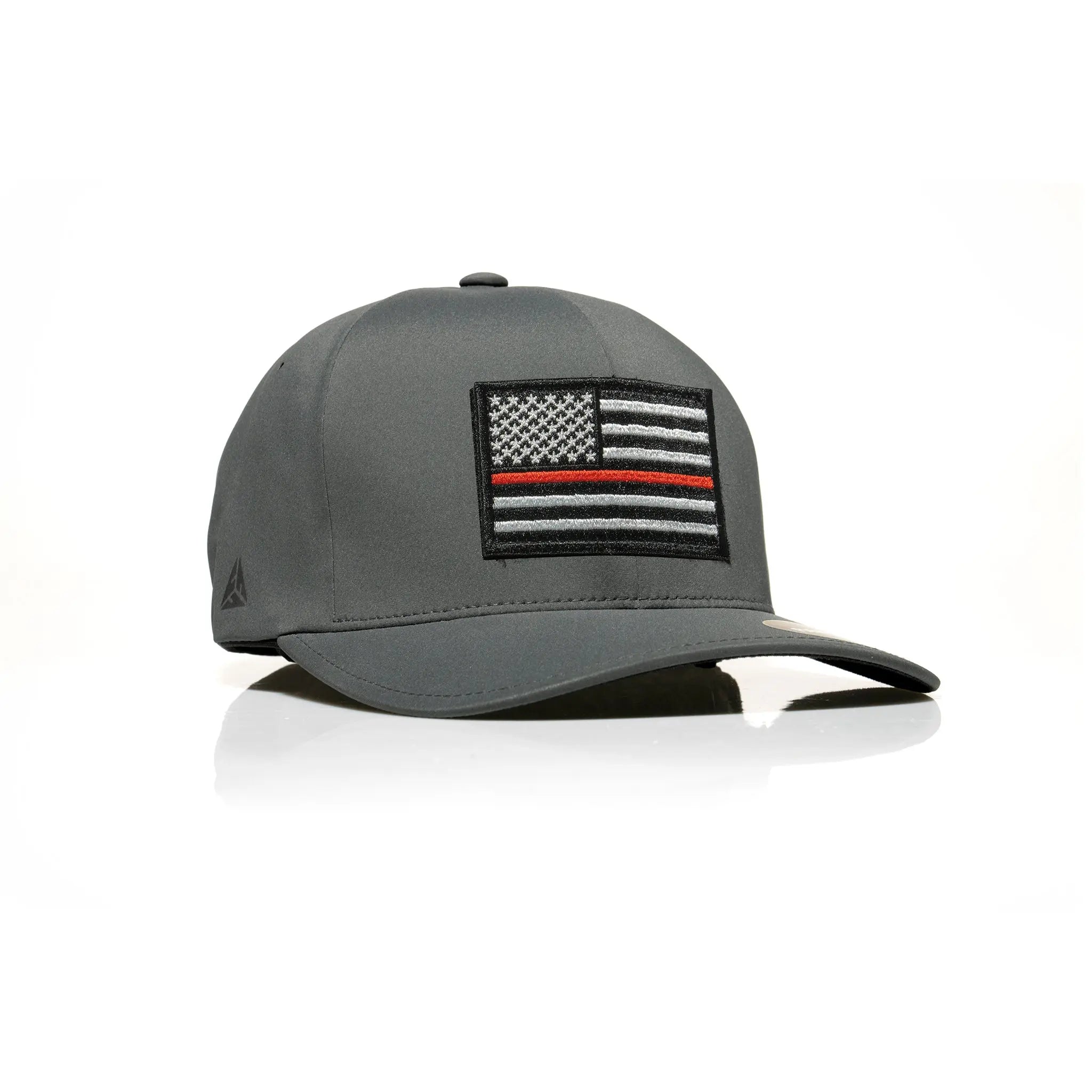 Thin Red Line Patch Flexfit Delta