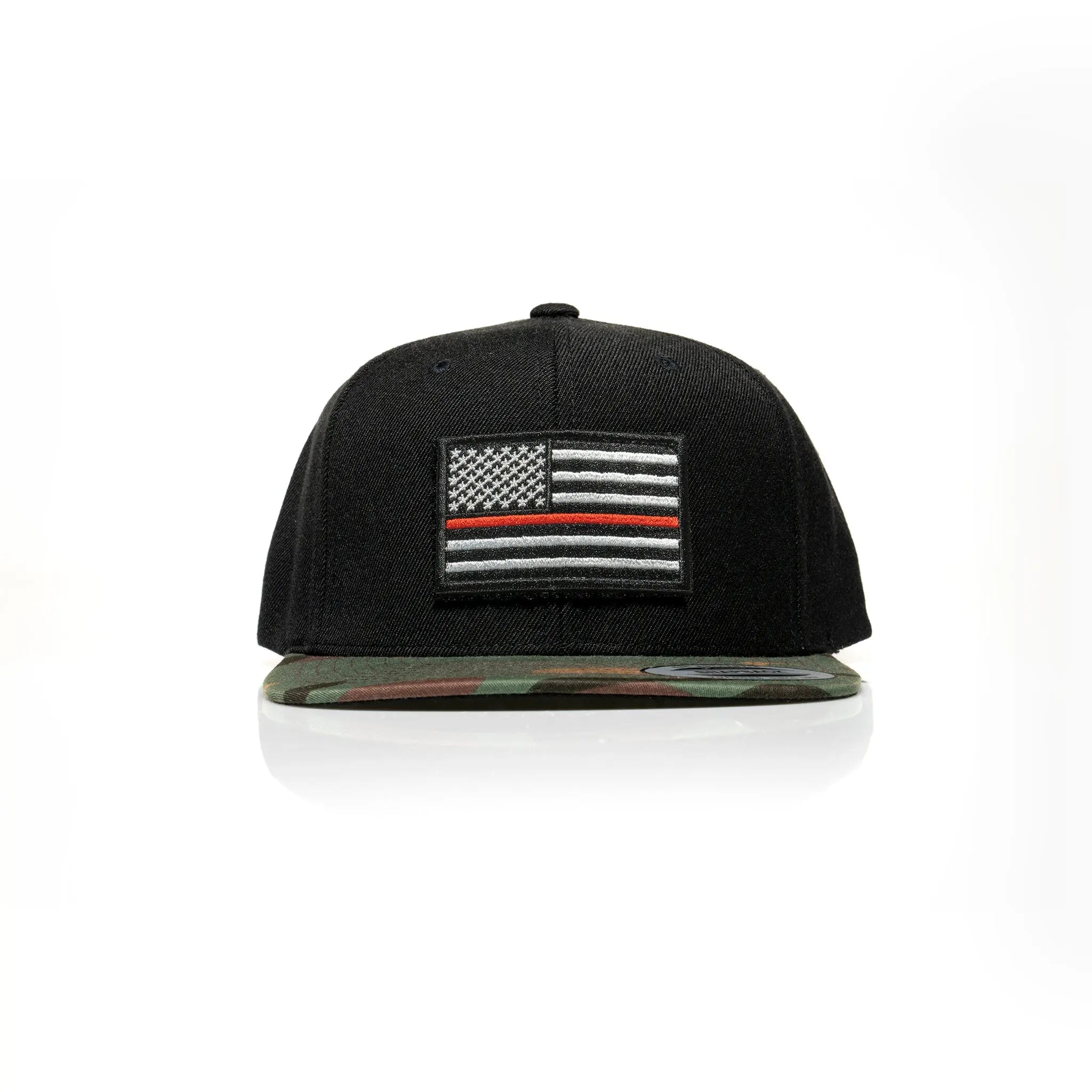 Thin Red Line Patch Snapback