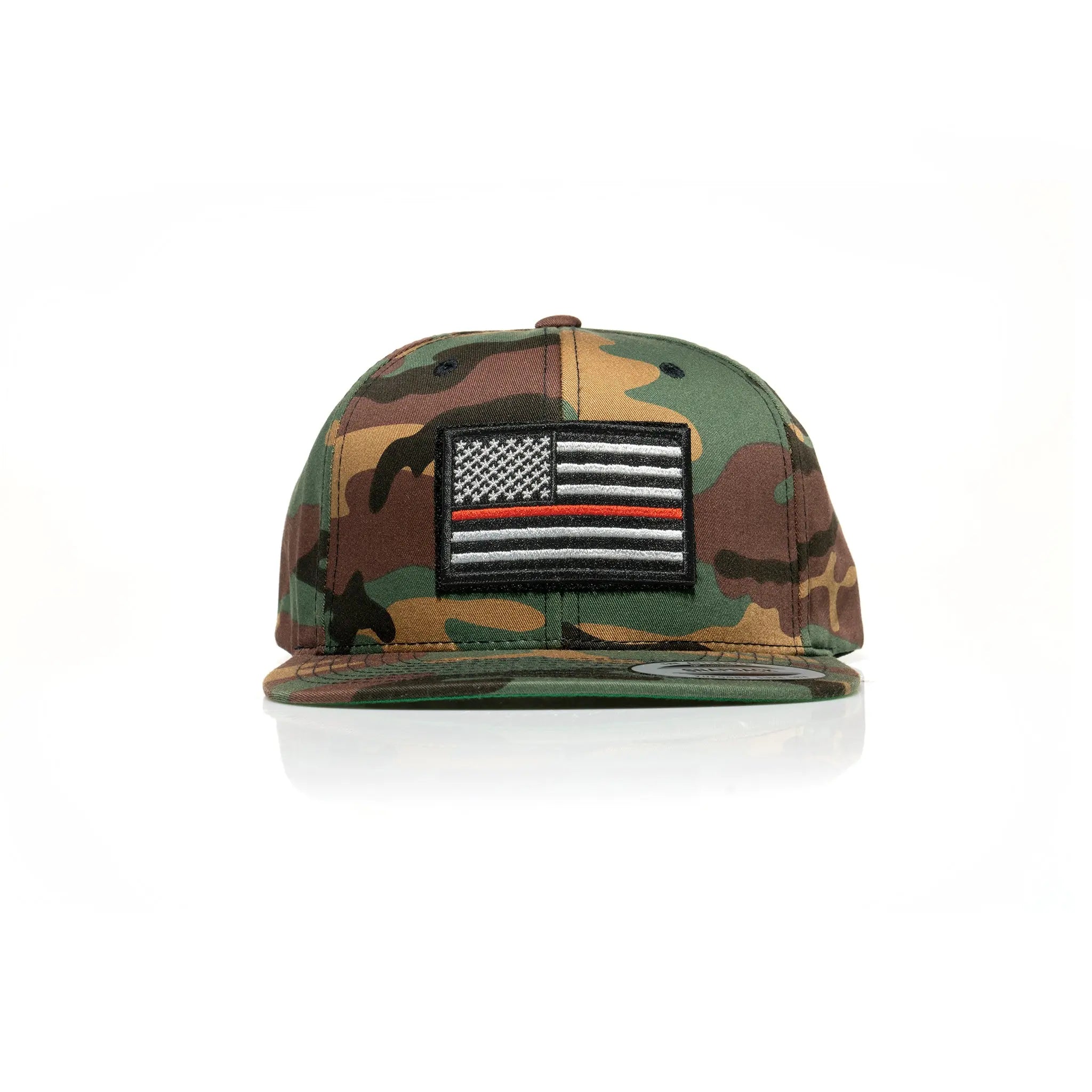 Thin Red Line Patch Snapback
