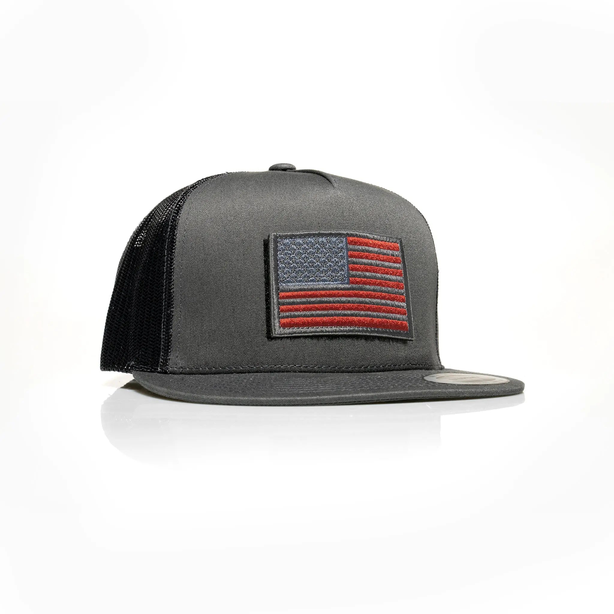 USA Flag Patch Trucker