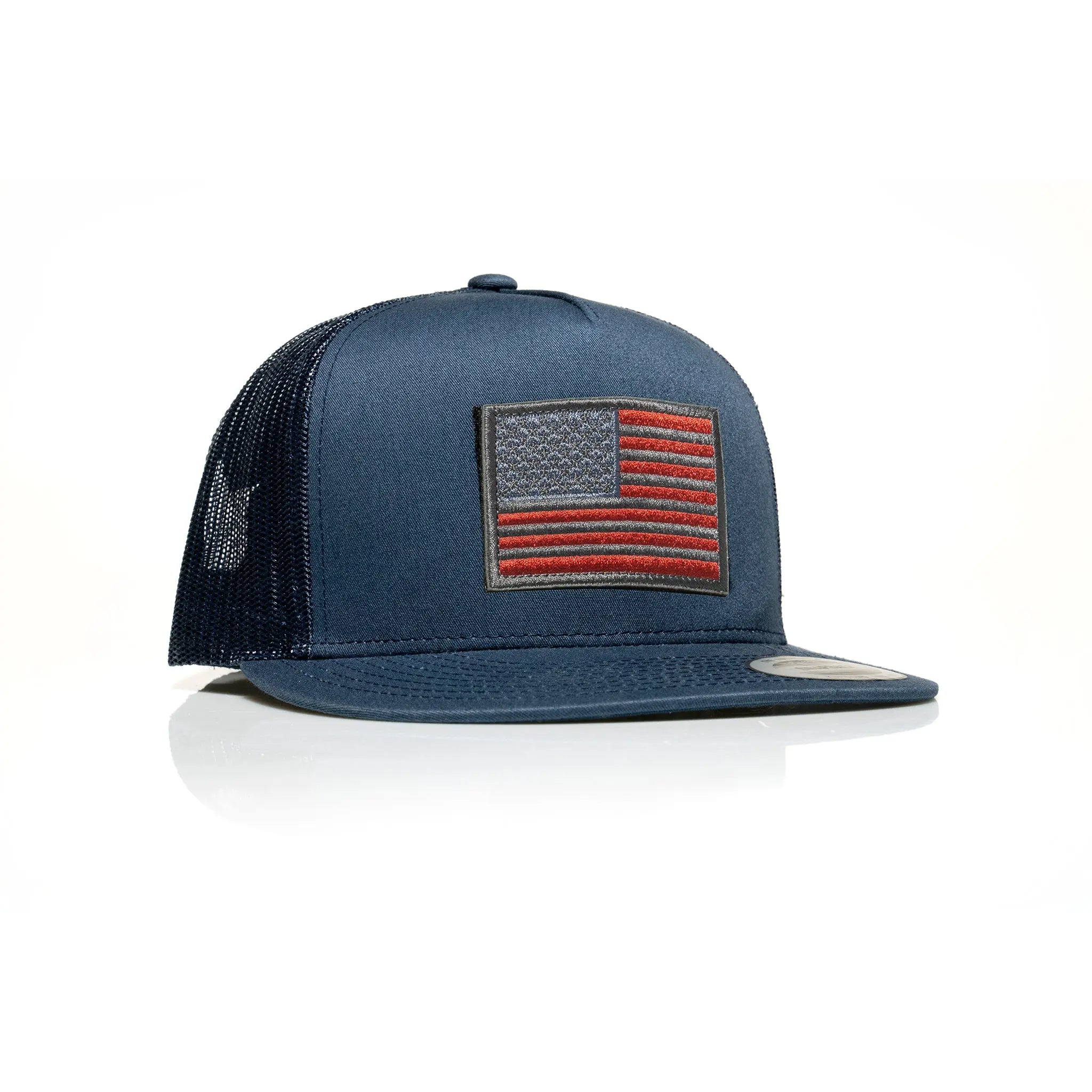 USA Flag Patch Trucker