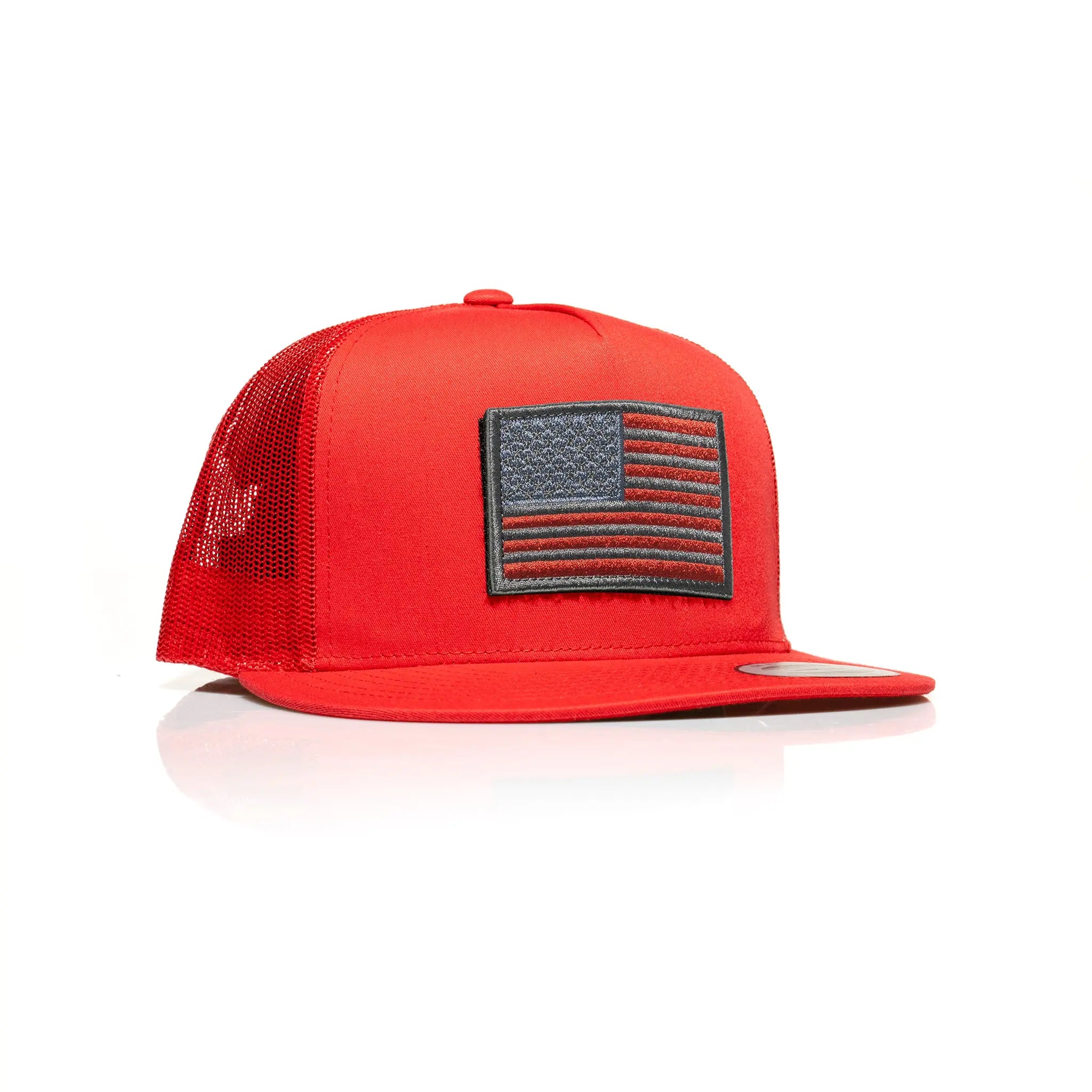 USA Flag Patch Trucker
