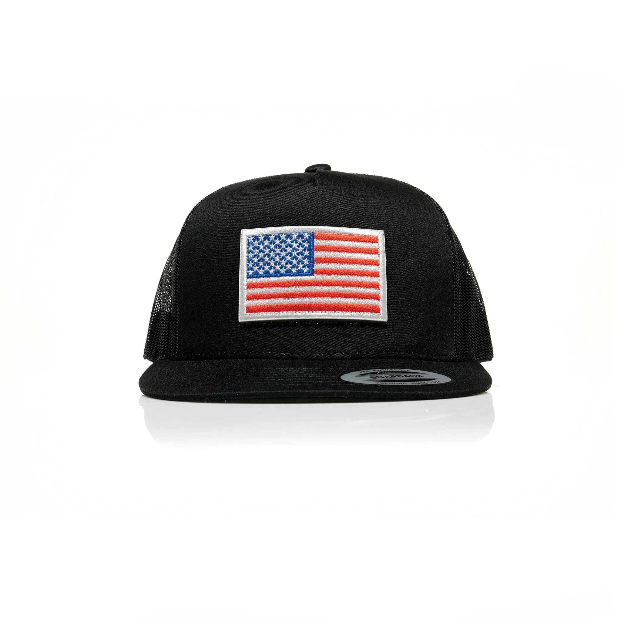 USA Flag Patch Trucker