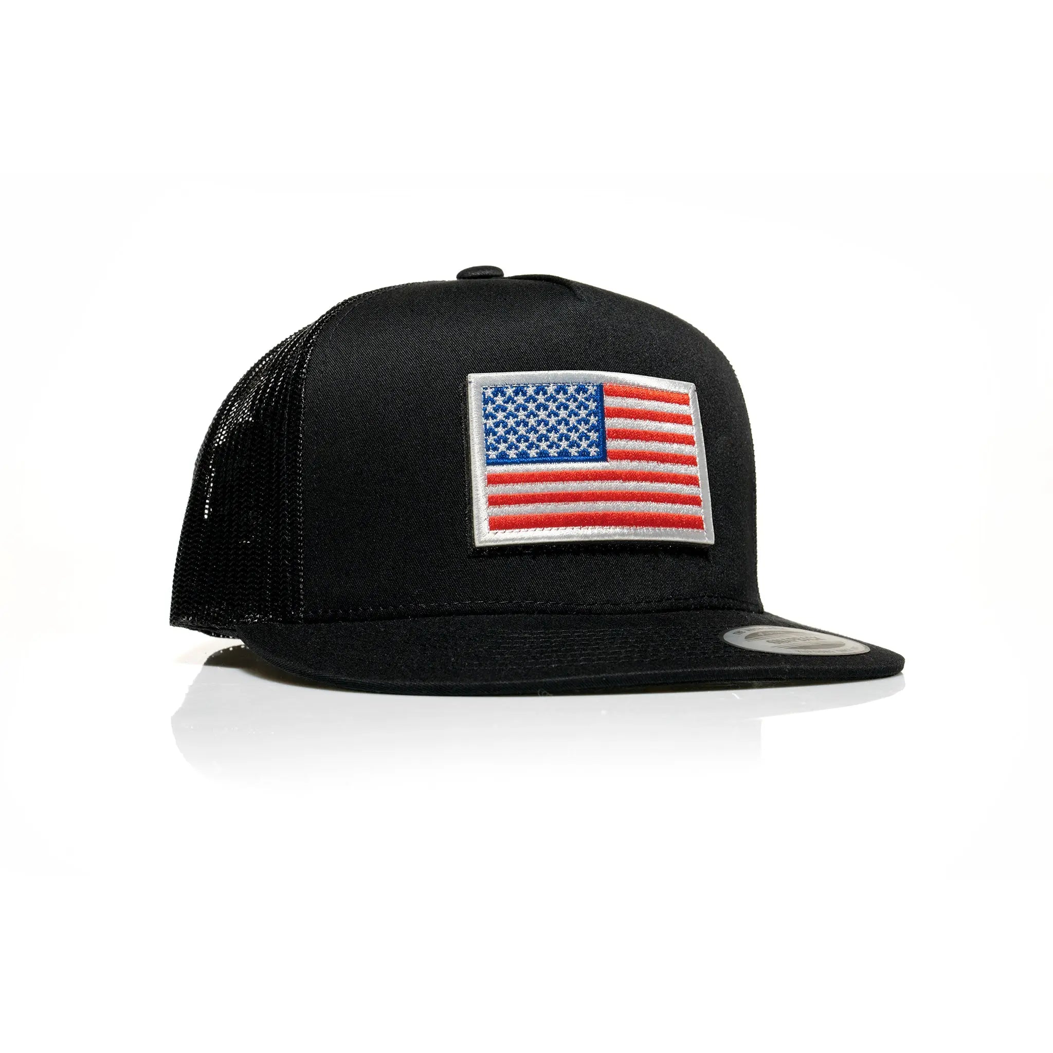 USA Flag Patch Trucker