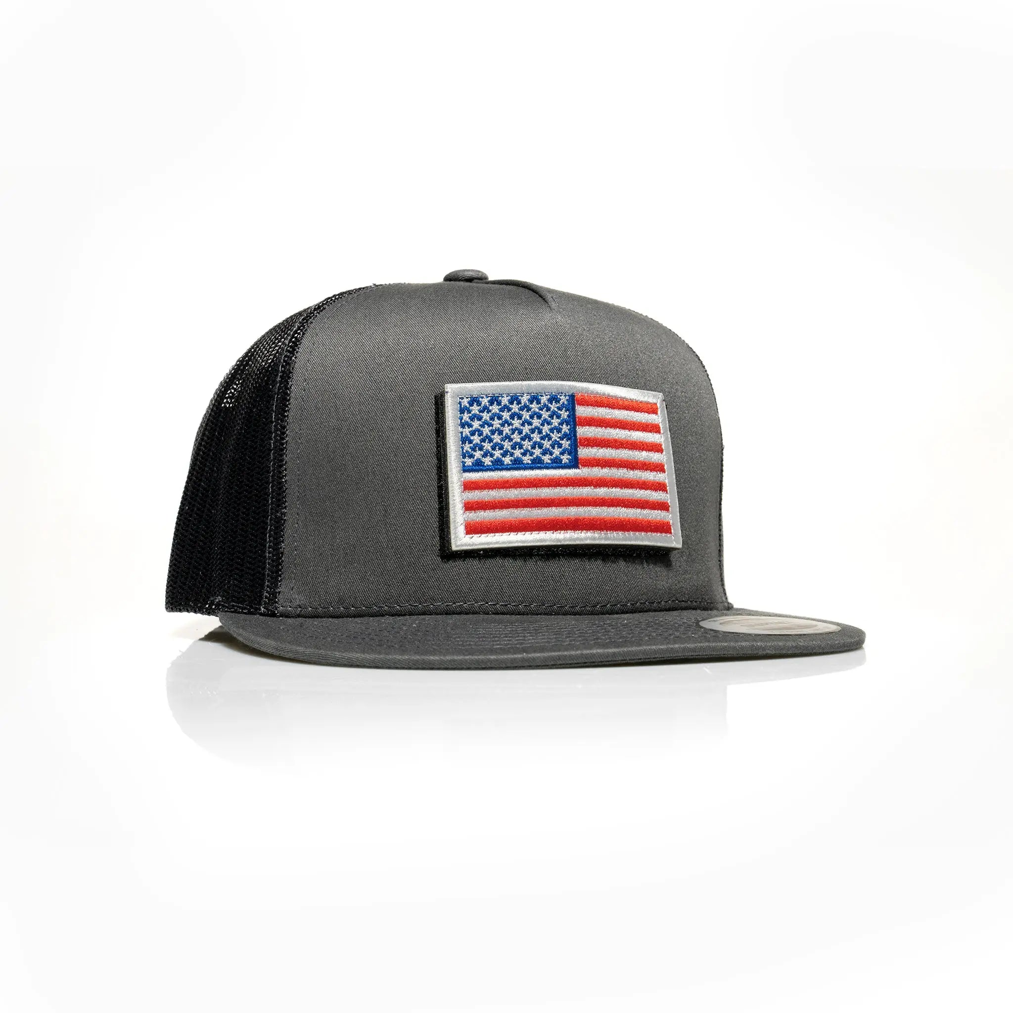 USA Flag Patch Trucker