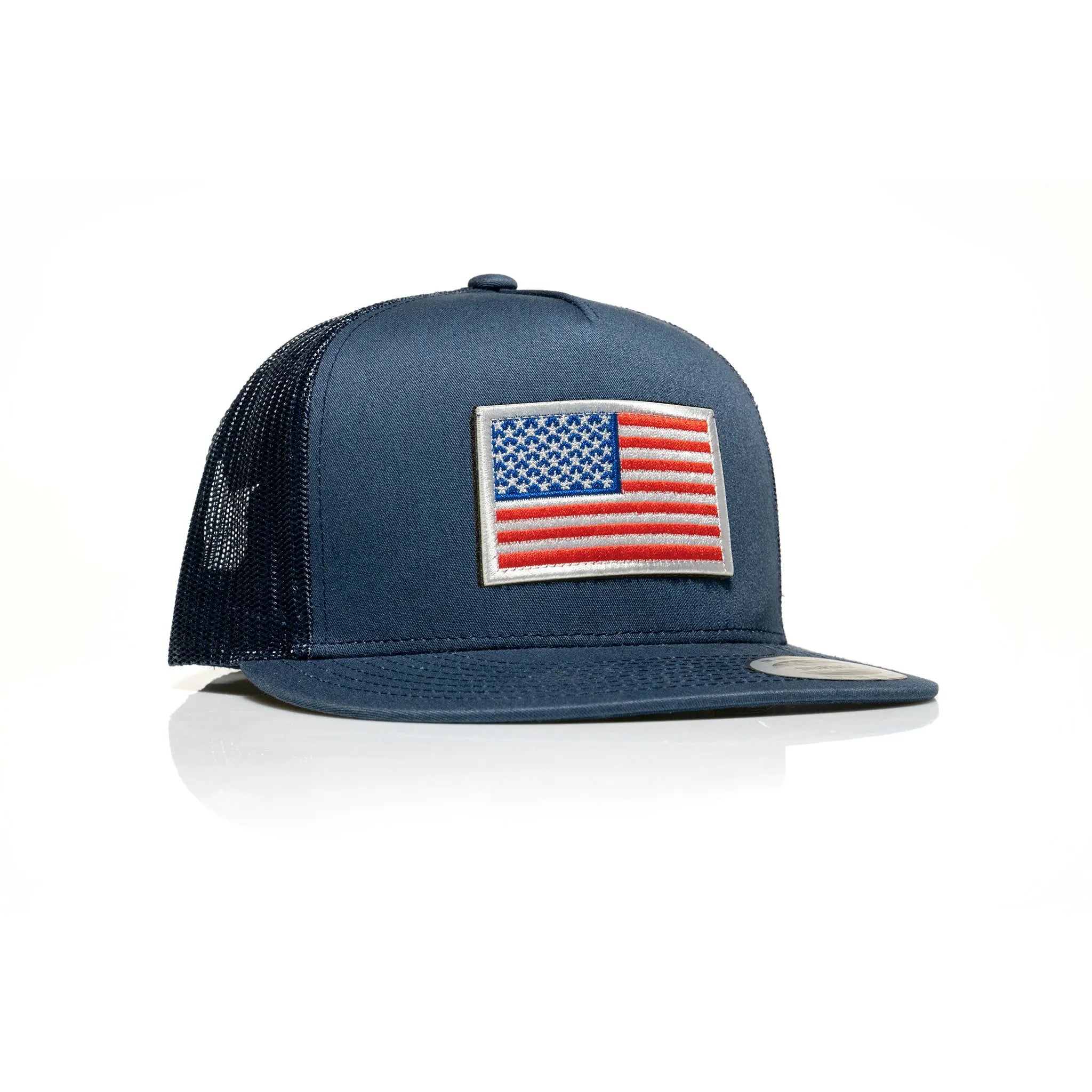 USA Flag Patch Trucker