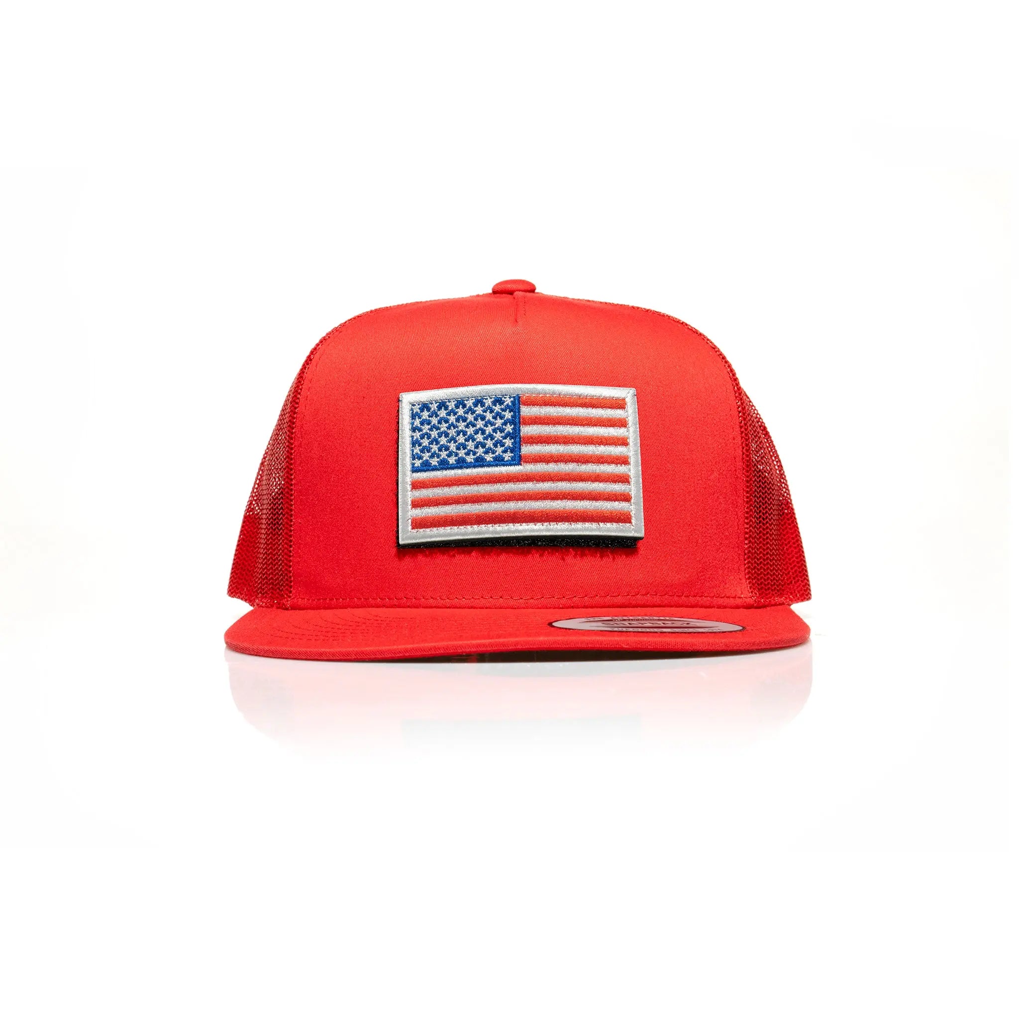 USA Flag Patch Trucker