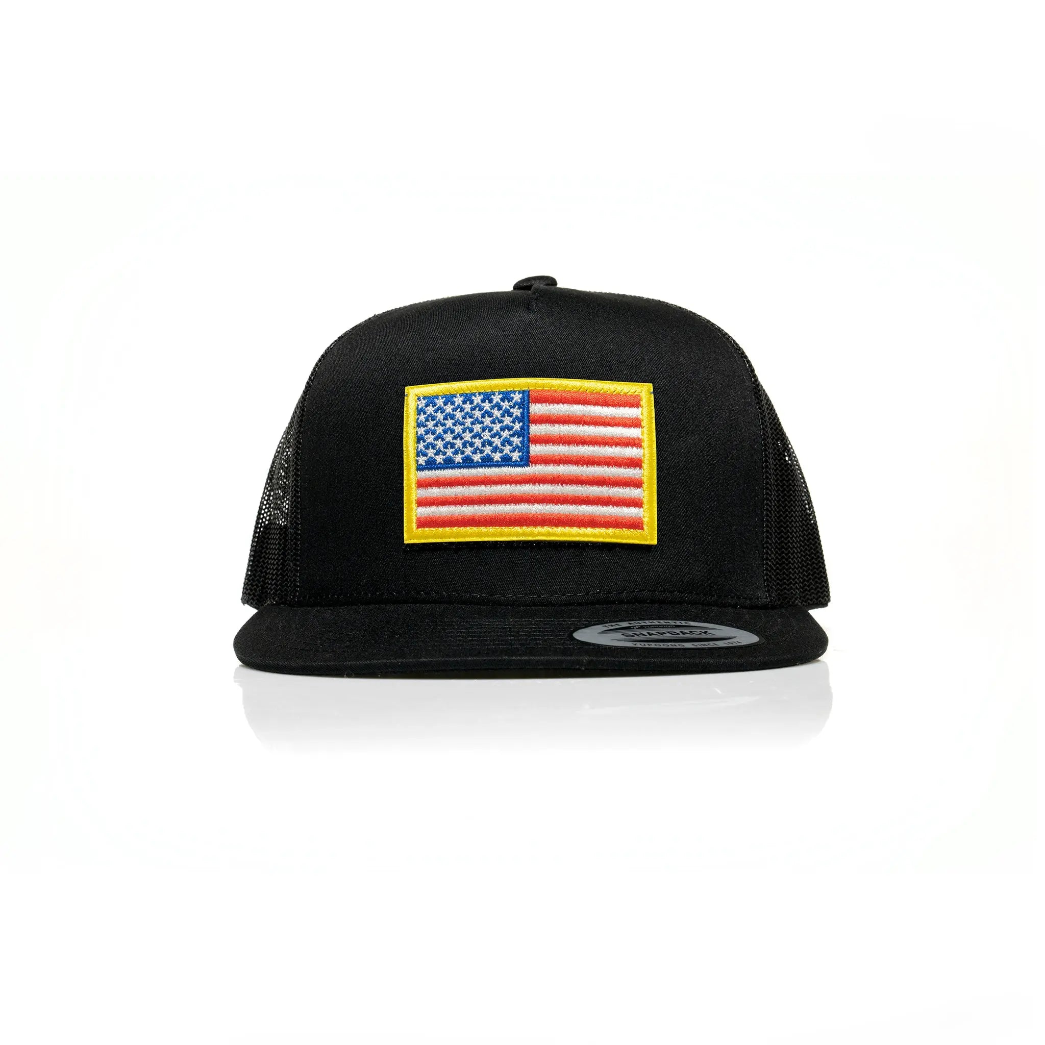 USA Flag Patch Trucker