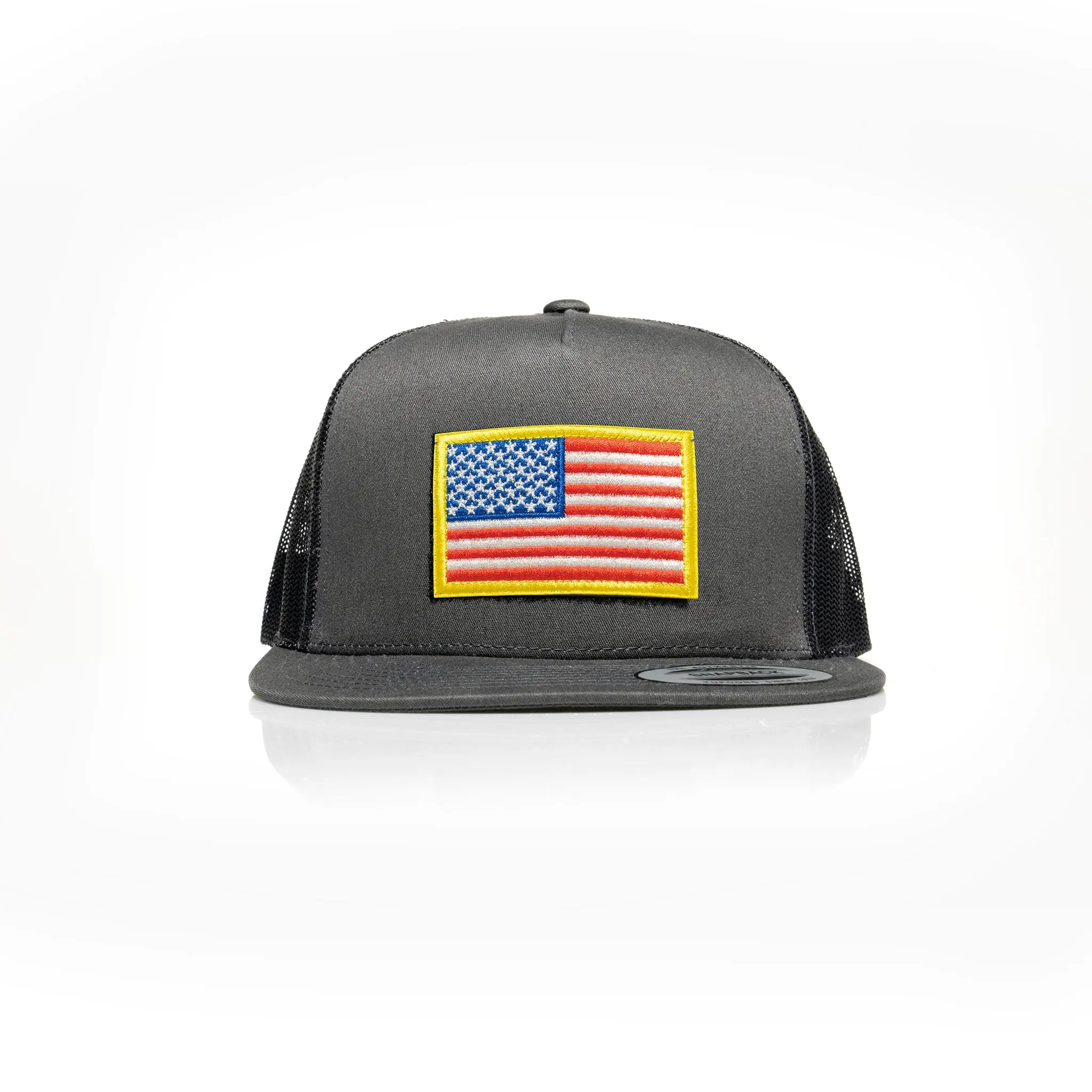 USA Flag Patch Trucker