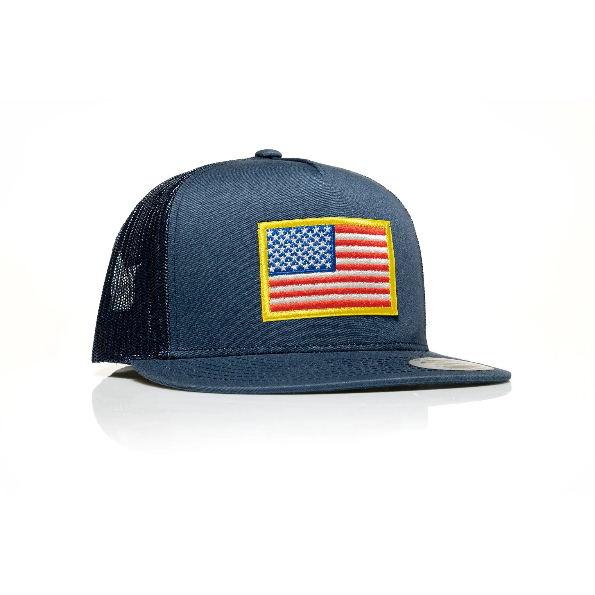 USA Flag Patch Trucker