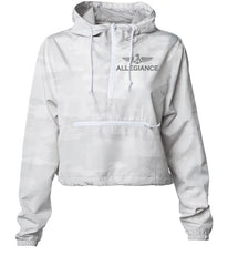 Ateam Women's Crop Windbreaker